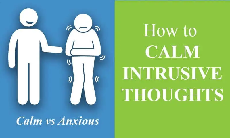 Calming intrusive thoughts - free gift on Caroline Maguire's website.